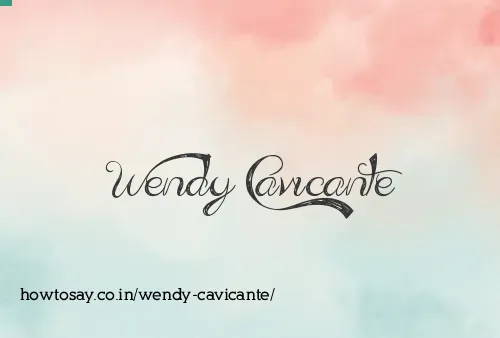 Wendy Cavicante