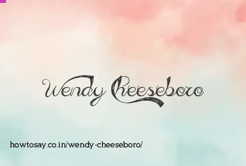 Wendy Cheeseboro