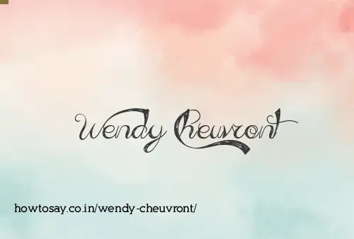 Wendy Cheuvront