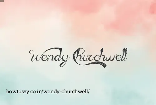 Wendy Churchwell