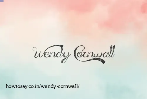 Wendy Cornwall