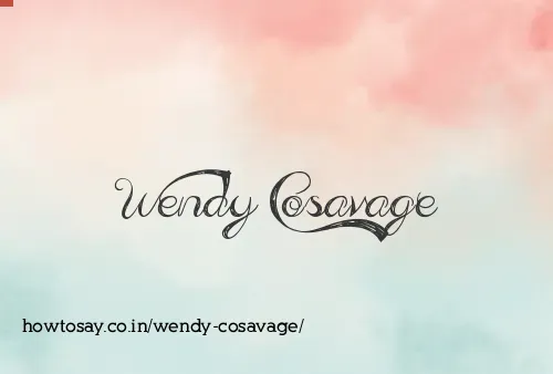 Wendy Cosavage
