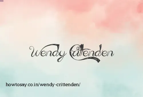 Wendy Crittenden