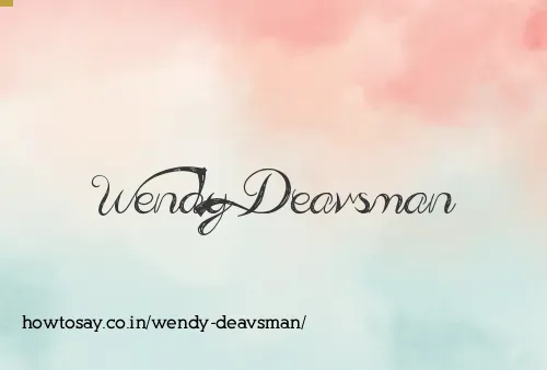 Wendy Deavsman