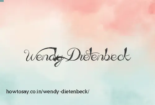 Wendy Dietenbeck