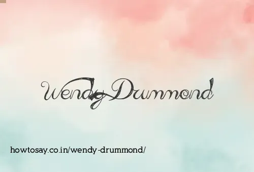 Wendy Drummond