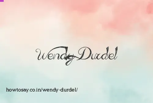 Wendy Durdel