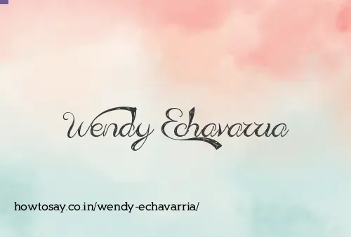 Wendy Echavarria