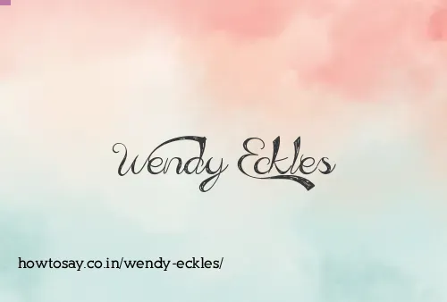 Wendy Eckles