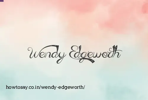 Wendy Edgeworth
