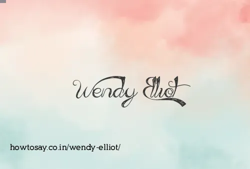 Wendy Elliot