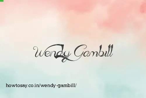 Wendy Gambill
