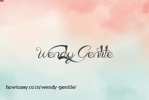 Wendy Gentile
