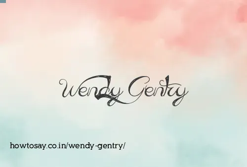 Wendy Gentry