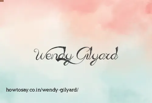 Wendy Gilyard