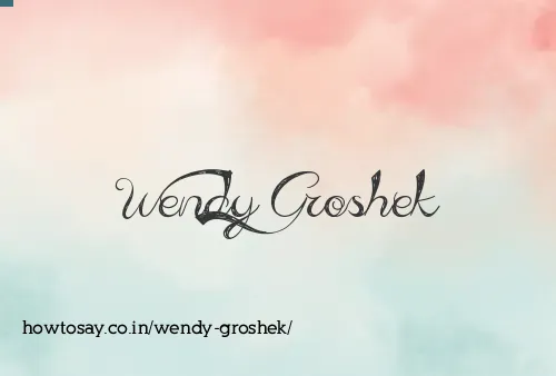 Wendy Groshek