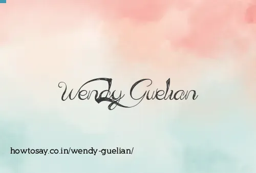 Wendy Guelian