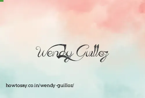 Wendy Guilloz