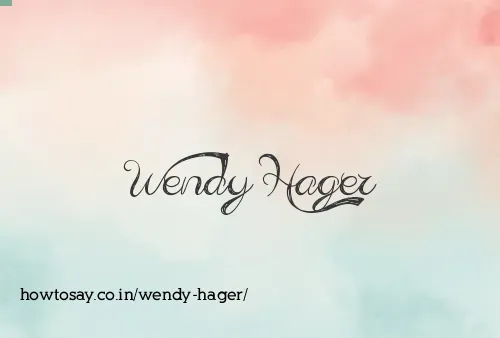 Wendy Hager