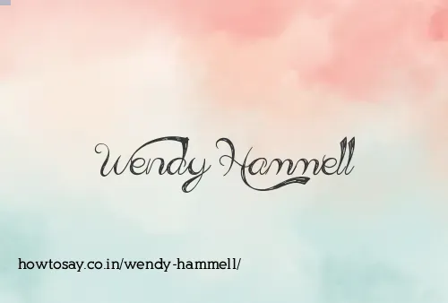 Wendy Hammell