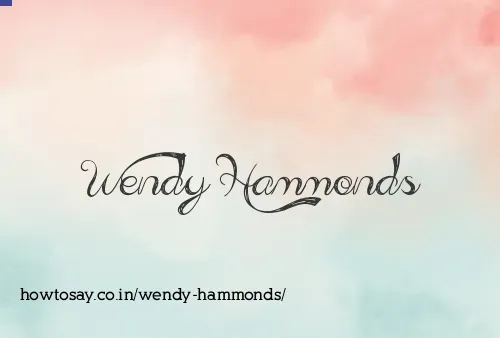 Wendy Hammonds
