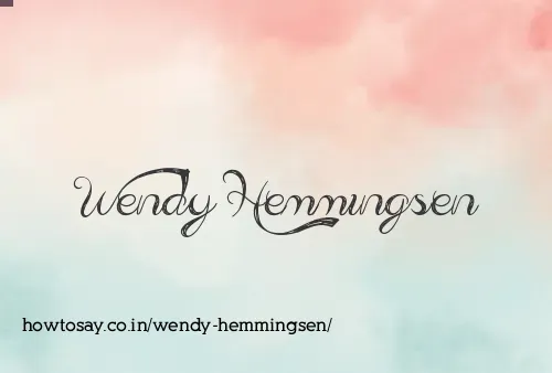 Wendy Hemmingsen
