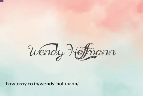 Wendy Hoffmann