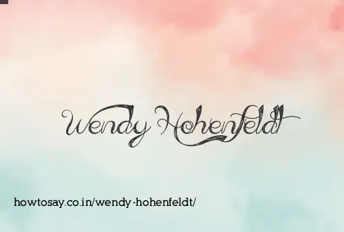 Wendy Hohenfeldt