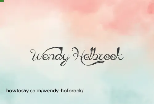 Wendy Holbrook
