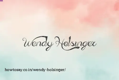 Wendy Holsinger