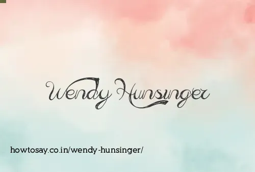 Wendy Hunsinger