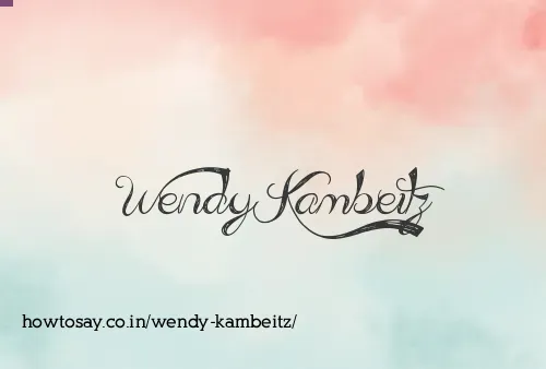 Wendy Kambeitz