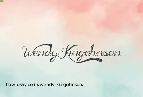 Wendy Kingohnson