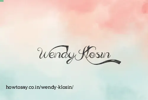 Wendy Klosin