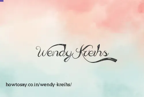 Wendy Kreihs