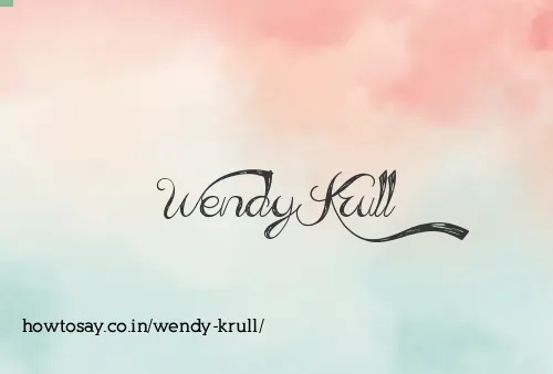 Wendy Krull