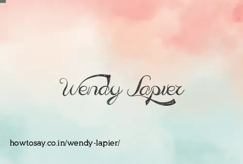 Wendy Lapier