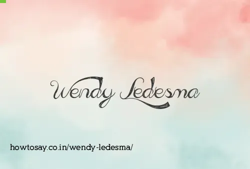 Wendy Ledesma