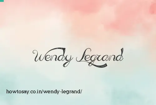 Wendy Legrand
