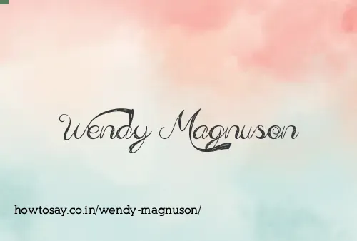 Wendy Magnuson