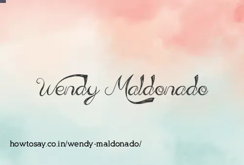 Wendy Maldonado