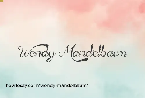 Wendy Mandelbaum