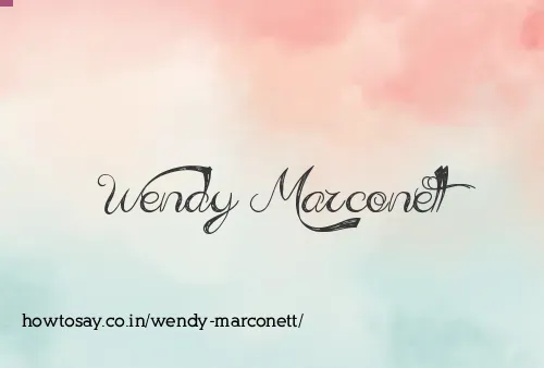 Wendy Marconett