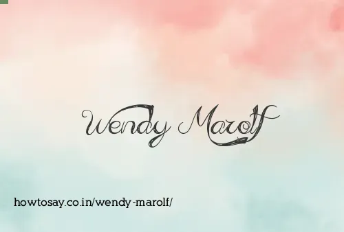 Wendy Marolf