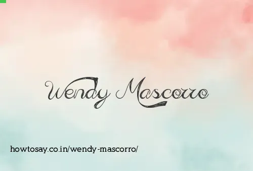 Wendy Mascorro