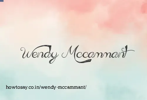 Wendy Mccammant
