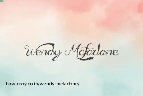 Wendy Mcfarlane
