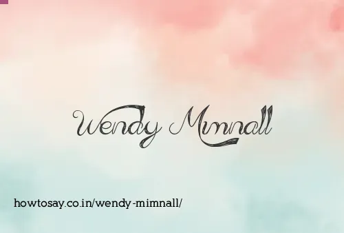Wendy Mimnall
