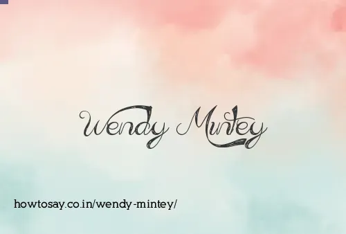 Wendy Mintey