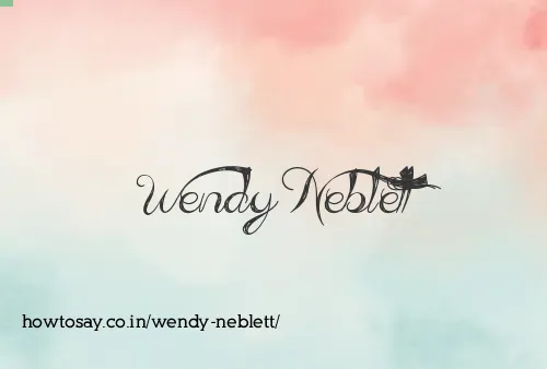 Wendy Neblett